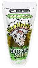 Load image into Gallery viewer, Warhead Sour Van Holten’s Pickles - Pickle-In-A-Pouch

