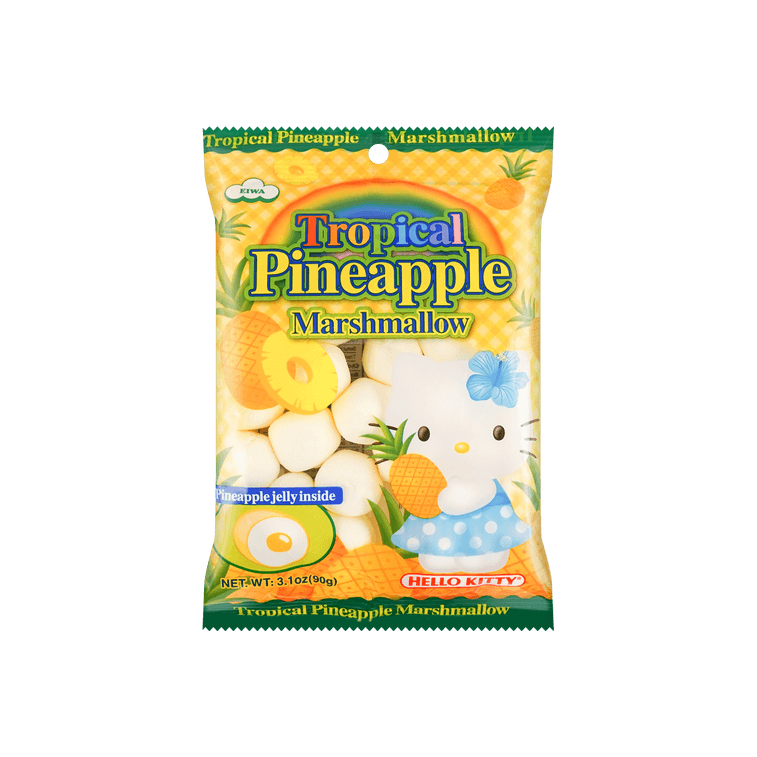 Hello Kitty Marshmallow Pineapple Flavor 90g