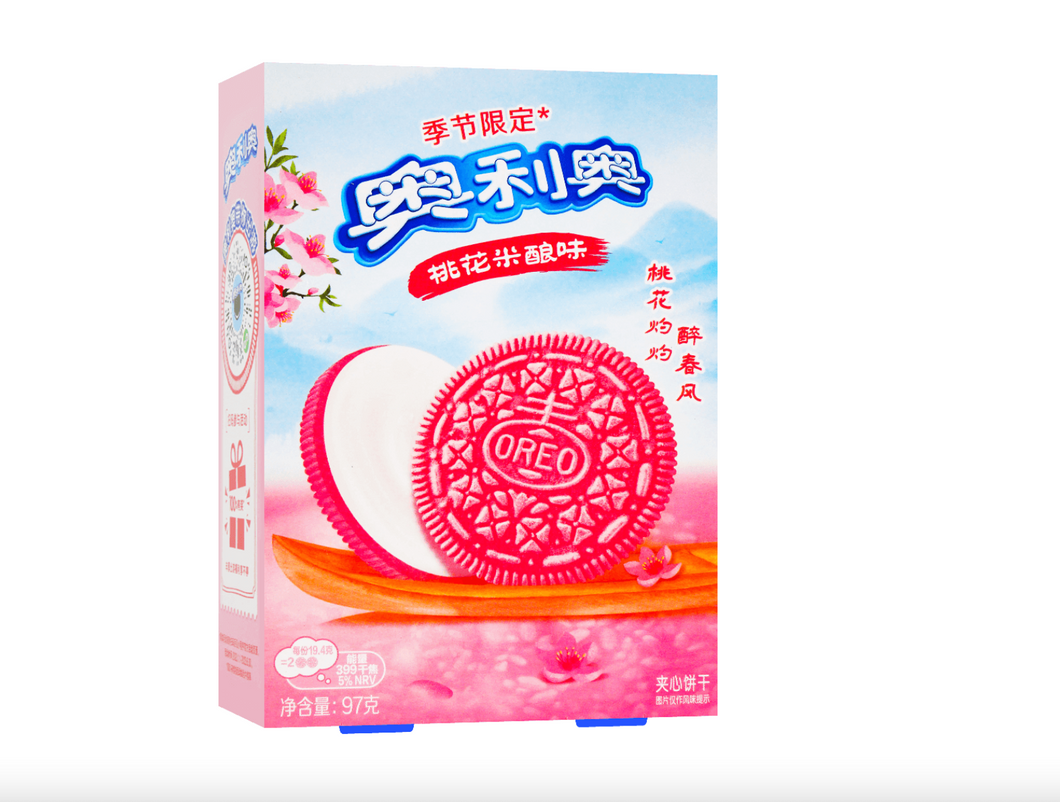 Oreo Cookies, Peach Blossom Rice Wine Flavor, 3.42 oz [Limited Edition]