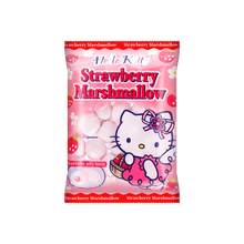 Load image into Gallery viewer, Hello Kitty Strawberry Marshmallows - Japanese Candy Filled with Strawberry Jelly, 3.17oz

